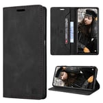 GANKER Coque pour Xiaomi Redmi Note 9 Pro/9S [RFID Portefeuille Blocage] Etui Redmi Note 9 Pro Housse en Cuir Premium Magnétique Porte Cartes Fonction Stand Coque Rabat Redmi Note 9 Pro/9S - Noir