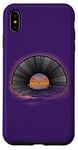 iPhone XS Max Retro Vintage Vinyl Sunset Reflection LP Vinyl Record Case