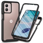 Motorola Moto G53 Mobilskal Full Protection, Svart