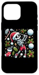 Coque pour iPhone 16 Pro Max Golf Christmas Tee Christmas Themed Womens Golf Men Golfing