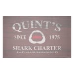 Decorsome x Jaws Quints Shark Charter Woven Rug - Small