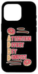 Coque pour iPhone 16 Pro Attention Deficit Hey Donuts Jeux de mots sur le TDAH