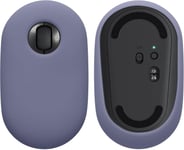 Coque Souris Compatible Avec Logitech Pebble Mouse Coque-Housse De Protection Pour Souris Sans Fil En Silicone Semi Transparent