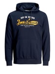 Jack and Jones Men's Hooded Pullover Sweatshirts Casual Warm Long Sleeve Jumper