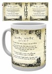 OFFICIAL DEATH NOTE RULES ANIME MANGA MUG COFFEE CUP NEW IN BOX GB