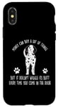 iPhone X/XS Money Can Buy A Lot Of Things Funny Dalmatian Dog Lovers Case