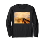 Rain Steam and Speed - Great Western Railway by JMW Turner Long Sleeve T-Shirt