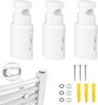 3 Set Fixation Seche Serviette,Fixations Pour Radiateur Sèche-Serviette, Support Universel Pour Seche Serviette,Fixations Murales Réglables Pour Radiateurs De Salle De Bain (Univer[ADP2212221]