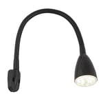 Båtsystem Eris Led Leselampe M/arm 330mm Sort