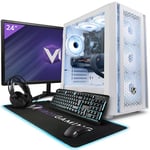 Vibox IV-110 PC Gamer - 24" Écran Pack - 8 Core Intel i7 11700F Processeur 4.9GHz - Nvidia RTX 4080 16Go - 16Go RAM - 240Go SSD - 1To Disque Dur - 850W PSU - Windows 11 - WiFi