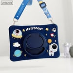 (MediaPad M6 8,4 tuuman01 360 Astronaut)Kid Cartoon Silicon jalustan suojus Huawei Honor Pad X8 Pro X9 MatePad 11.5 2023 SE 10.4 T10 T10S M5 Lite T5 10 tuuman tablettikotelon tietokoneen kannet & Skins