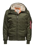 Alpha Industries Ma-1 Hooded Grön