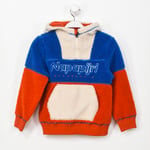 Napapijri Boys GA4EPR Boy's Hooded Fleece Jacket - Multicolour - Size 8Y