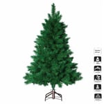 Sapin de Noël 210 cm vert Crystal - Vert