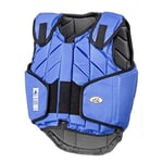 USG Eco-Flexi Panneau Gilet de sécurité avec Protection Dorsale avec Fermeture Velcro Bleu Roi Enfant L
