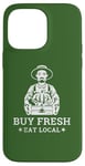 Coque pour iPhone 14 Pro Max Apple Farmer Farmers Market Acheter Fresh Eat Local Apple Farmer