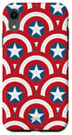 Coque pour iPhone XR Marvel Captain America 4: Brave New World Shield Pattern