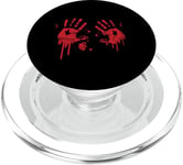 Costume d'Halloween Zombie Horreur Hommes Femmes Halloween PopSockets PopGrip pour MagSafe