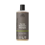 Urtekram Shampooing au romarin pour cheveux fins - Shampoing naturel et biologique à l'huile de romarin, 500 ml