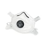 Beeswift FFP3 Moulded Valved Cup Respirator Mask White