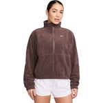 Nike One Oversized 1/2-Zip Fleece Top Dame