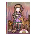 Santoro Gorjuss Lockable Notebook - Be Kind To All Creatures - NEW - FREE P&P