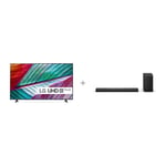 LG UR76 75" 4K LED TV + LG S70TY 3.1.1 Soundbar Dolby Atmos -tuotepaketti