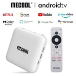 KM2 Android TV Box Amlogic S905X2 Google Certified Netflix 4K USB3.0 LAN 5G WiFi Dolby Atmos Audio Midea Player TVBOX