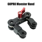 GO PRO-Trépied rotatif résistant à 360 degrés pour caméra d'action,accessoires de photographie,bras magique,adaptateur métallique universel - Type Gopro monster hand