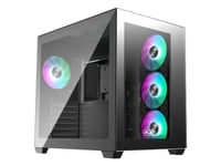 Raijintek Paean C7 Tg4, Midi Tower, Pc, Sort, Atx, Micro Atx, Mini-Itx, Spcc, Hærdet Glas, Spil