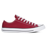 Converse All Star Unisex Chuck Taylor Low Top - Maroon Canvas - Size UK 4