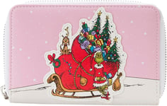 Loungefly Dr Seuss - The Grinch Sleigh Zip Around Wallet (DSSWA0014)