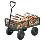 Chariot de jardin Les chariots de jardin facilitent le transport du bois de chauffage