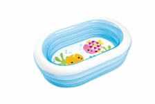 Intex Oval Whale Fun Pool Inflatable Paddling Pool Swimming SEALIFE 1.6 m x 1 m