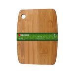 Bergner - Bamboo Cutting Board - Natural Wooden Chopping Board - Ideal for Kitchen Prep - Vegetables, Poultry, Fish & Meat - 30.5 x 22.5cm