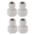 4Pcs Plastic Draft Beer Barrel Dispenser Adapter Beer Machine Maker Dispenser Ad