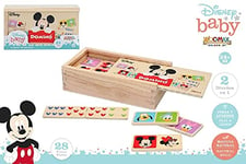 Domino Jeu de Table en Bois pour Enfants 2 3 4 Ans Jouets de mémoire Jouets éducatifs Enfants 2 Ans Jouets Stimulation Cognitive Domino Mickey