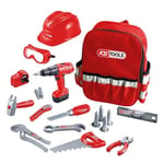 KS tools - 10097F - Sac à dos outils - Jouet pour enfant - Cadeaux pour enfant - jeux pour enfant outils