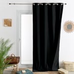 HomeMaison.com Rideau D'ameublement – Rideau Polaire – Rideau Occultant – Rideau Noir - Rideau 140X260