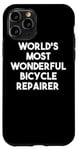 Coque pour iPhone 11 Pro Réparateur de vélo le plus merveilleux au monde – Drôle