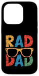 Coque pour iPhone 14 Pro Lunettes de soleil Rad Dad Cool Cadeau pour les pères à la mode Daddy Pops