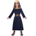 Boys Egyptian Costume Black Gold Outfit Historical Book Day Kids Fancy Dress XL