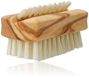 Croll & Denecke 20248 Brosse à ongles en bois d'olivier de haute qualité