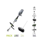 Pack balayeuse électrique sans fil avec moteur chargeur batterie EGO POWER BBA2100