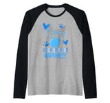 Funny Cat Lover | Pet | Kitten | My Medicine For Happiness Raglan Baseball Tee