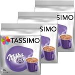 Tassimo Milka Hot Chocolate, Pack of 3, 3 x 8 T-Discs (24 Servings)