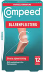 Compeed Medium Size Blister Plasters, 12 Hydrocolloid Plasters, Foot Treatment,