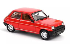 NOREV - Voiture de 1983 couleur rouge – RENAULT 5 Alpine turbo - 1/43 - NOREV...