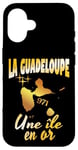 Coque pour iPhone 16 la guadeloupe une ile en or idee cadeau souvenir 971 gwada