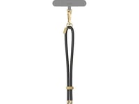 Uniq Uniq Coehl Laurel Handstrap Universal Phone Cord For Wrist, Black/Black